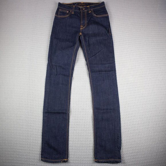 Nudie Jeans Thin Finn Organic Dry Denim Jeans 30x34 - Picture 2 of 8